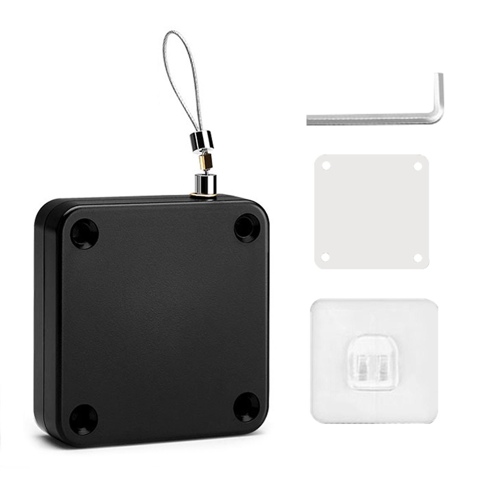 Punch-free Automatic Sensor Door Closer Wear-Resistant Rust-free Door Closer for Family Doors