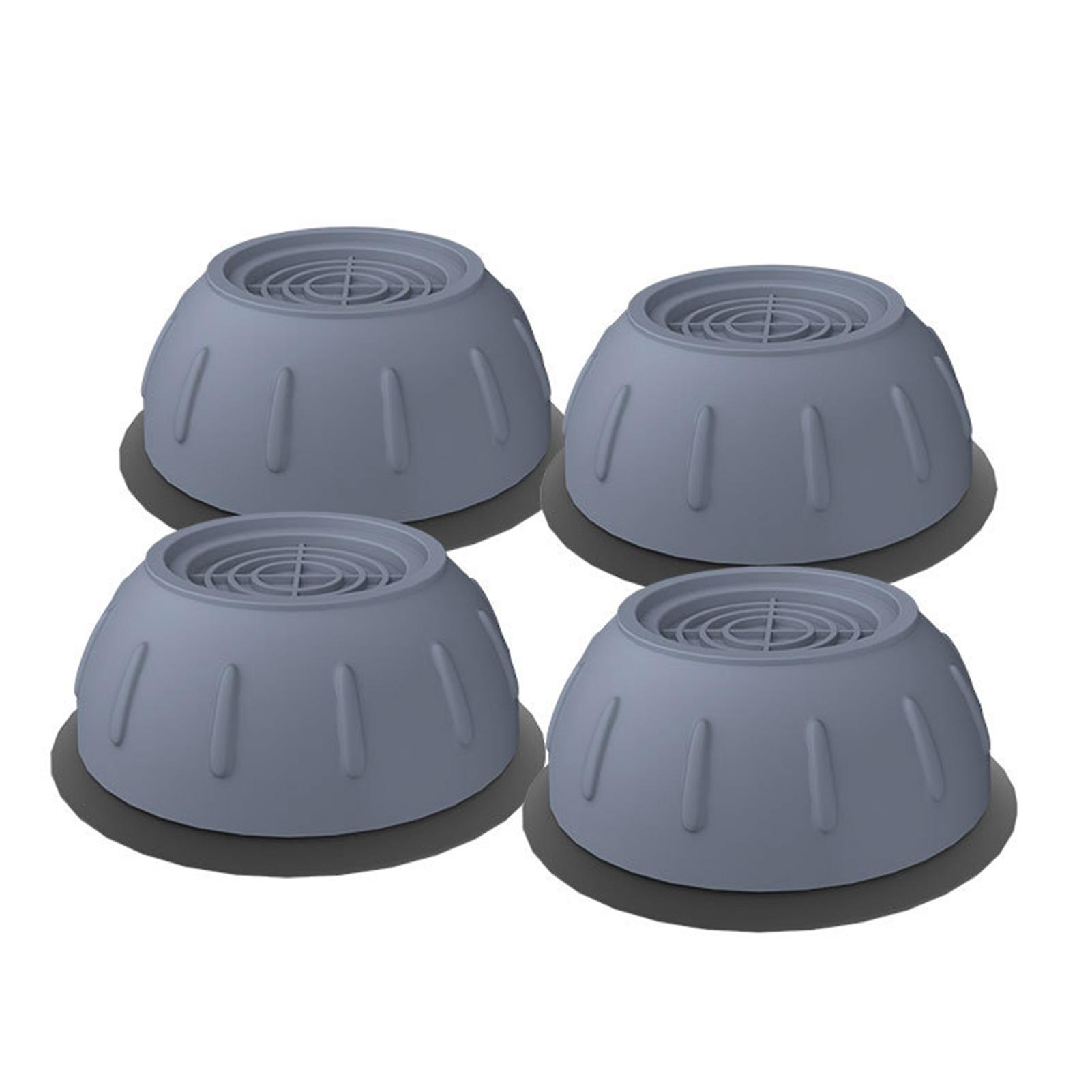 4pcs Universal Washing Machine Foot Pad Set Noise Cancelling Stable Foot Pads for Refrigerator