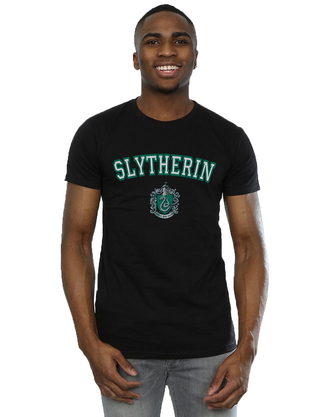 Harry Potter Men's Slytherin Crest T 