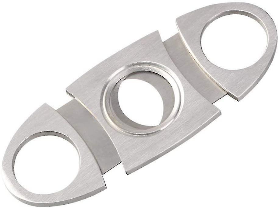 葉巻カッター、切断のためのダブルブレードステンレス鋼葉巻ポケット葉巻ツール