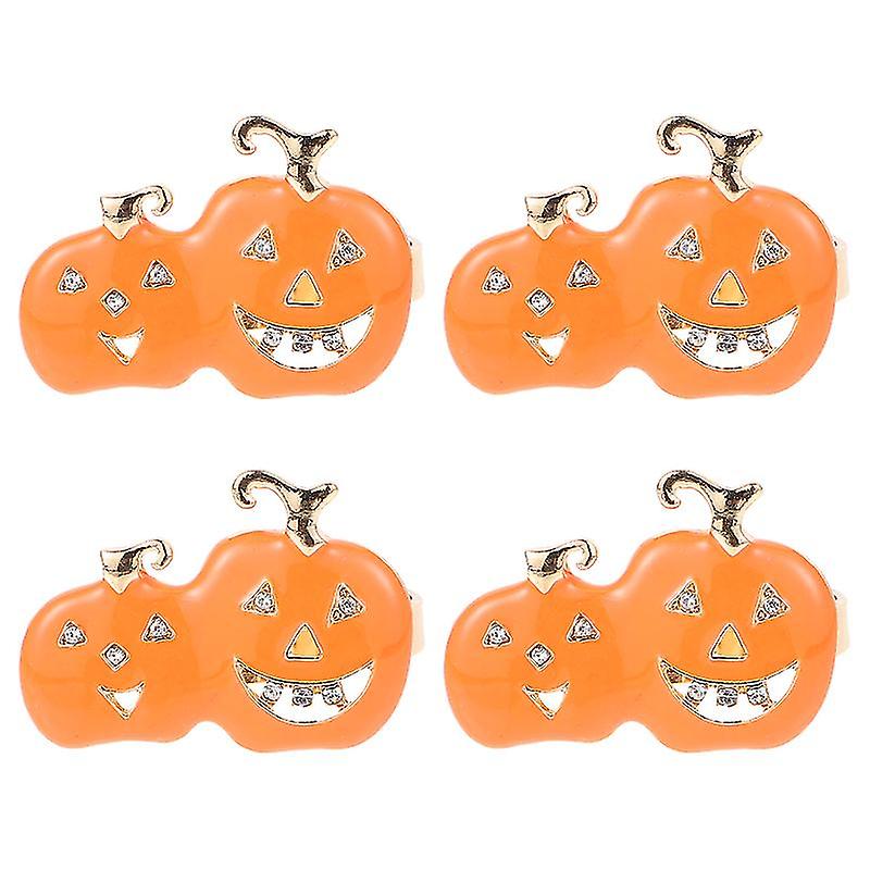 4pcs Napkin Holders For Halloween Decor