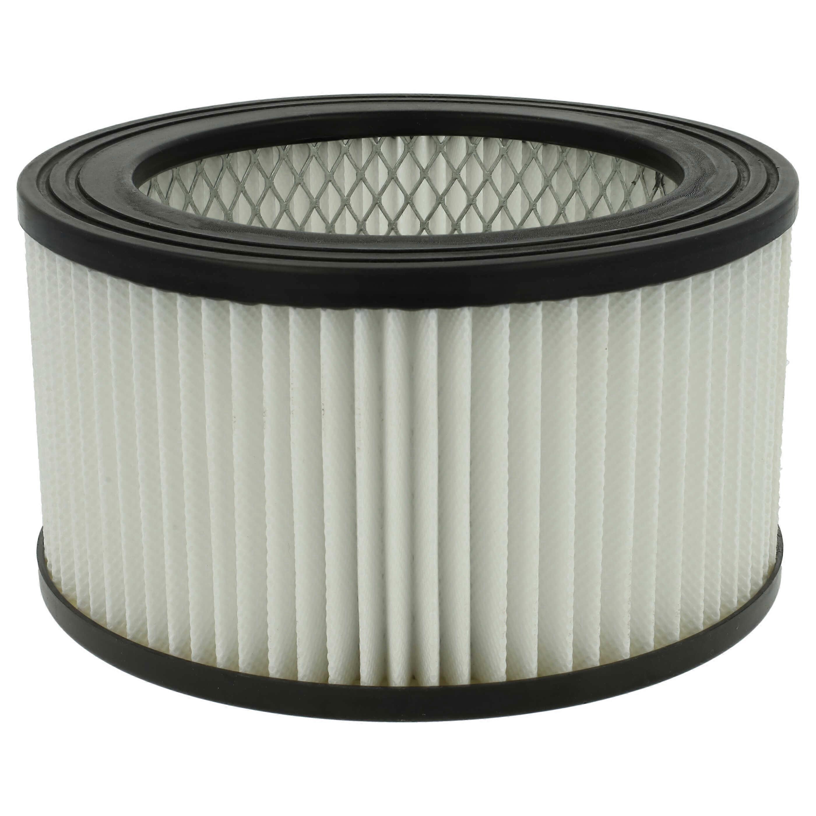 Filter do vysávača VHBW kompatibilný s vysávačmi Stayer BC1200D, BC1200, BC800 Ash - HEPA filter čiernobiely