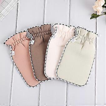 Luvas de banho esfoliantes de dupla face para corpo, chuveiro, spa, massagem, remoção de células mortas e secas da pele, limpa os poros e apaga o bronzeado falso 4PCS)