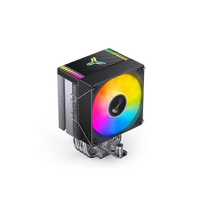 JONSBO CR-1400EVO ARGB Black CPU Cooler - 140mm fan, ARGB lighting, compatible with LGA 115x/1200 and AM4.