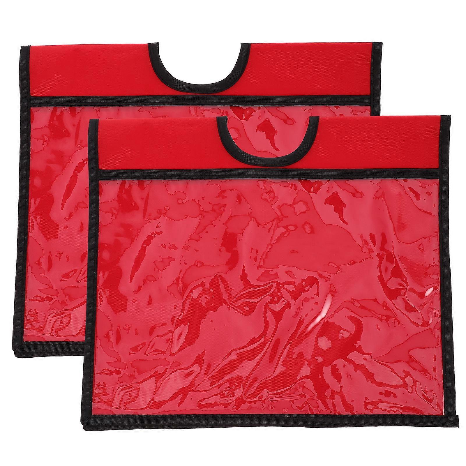 2pcs Traffic Cone Sleeves Caution Traffic Cone Covers Safety Message Sign Sleeves (A4)