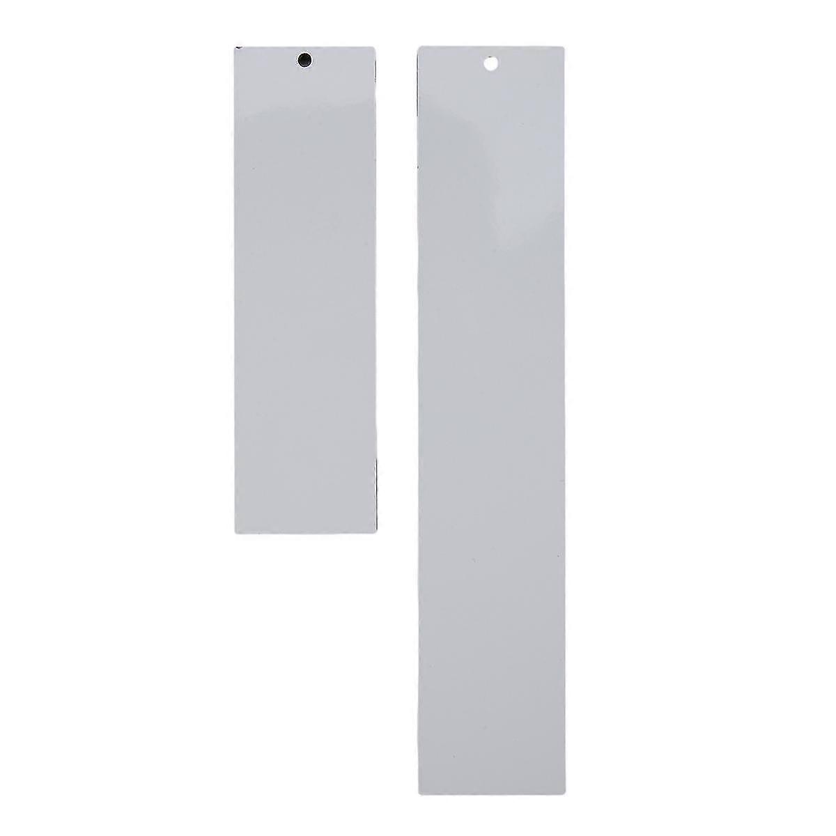 For 30pcs Sublimation Blank Bookmarks, Sublimation Blank Products DIY Bookmark Craft Projects Sublimation Double Sublimation - Craft Blanks