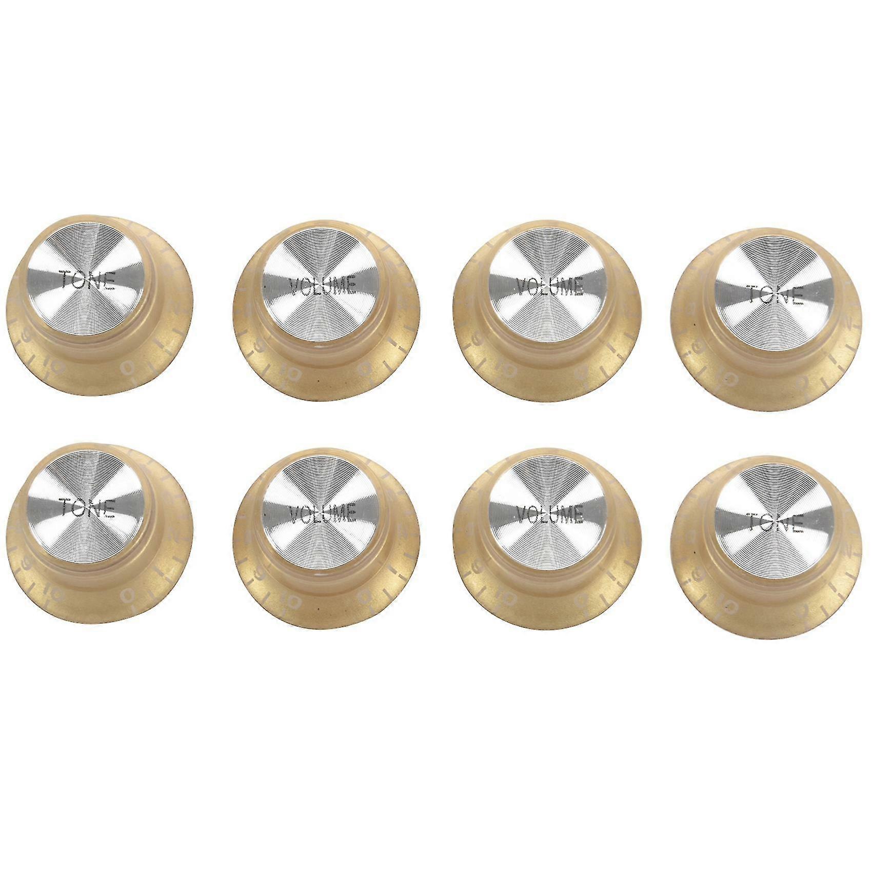 8x Set Gold Top Hat Knob For For Gold Foil Button