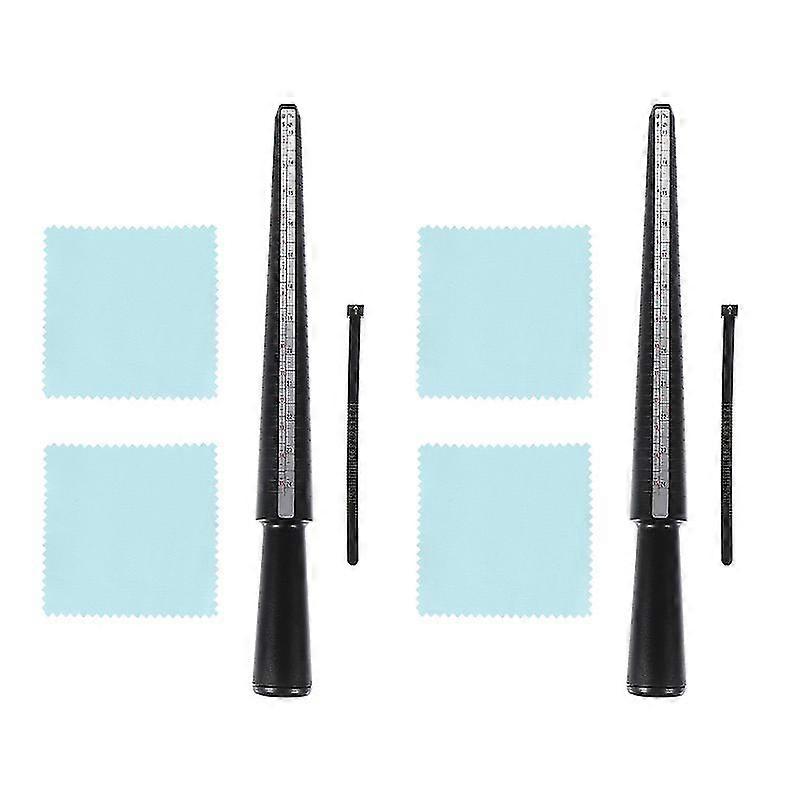 2 sets us size ring measuring belt finger ring rulers ring measuring tools