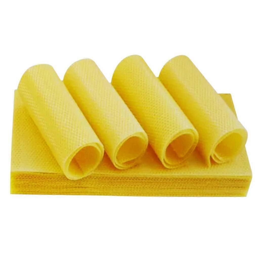 10pcs Beeswax Foundation Sheets Beehoney Comb Frame Beeswax For Candle Making
