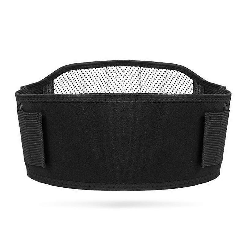 Self-heating Magnetic Lumbar Support 4 Steel Plates Support Adjustable Breathable