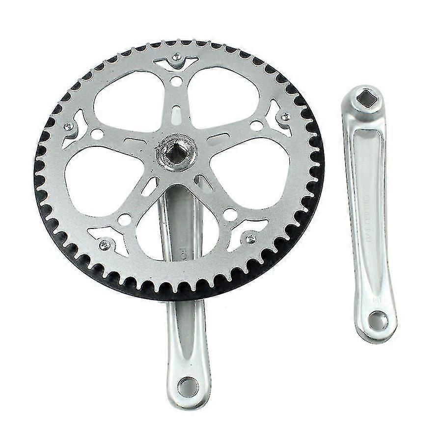 Katlanır Bisiklet Krank Seti 52t Kare Delik 170mm Cnc Krank Seti Bisiklet Krank Seti Zincir Dişlisi