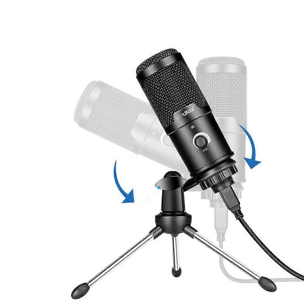 Usiful USB MicrophoneMetal Condenser Recording Microphone