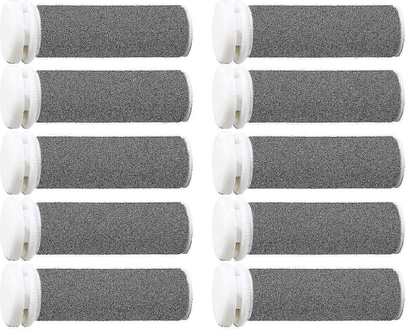 10 Pack Replacement Head Replacement Rollers Compatible With Emjoi Micro For Extremely Rough And Hard Skin fi