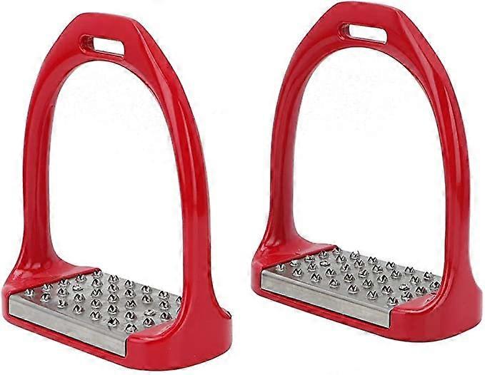 ZK-Safety Stirrups - 1 paire d’étriers en aluminium antidérapants de style anglais pour assurer une expérience de conduite sûre et confortable.
