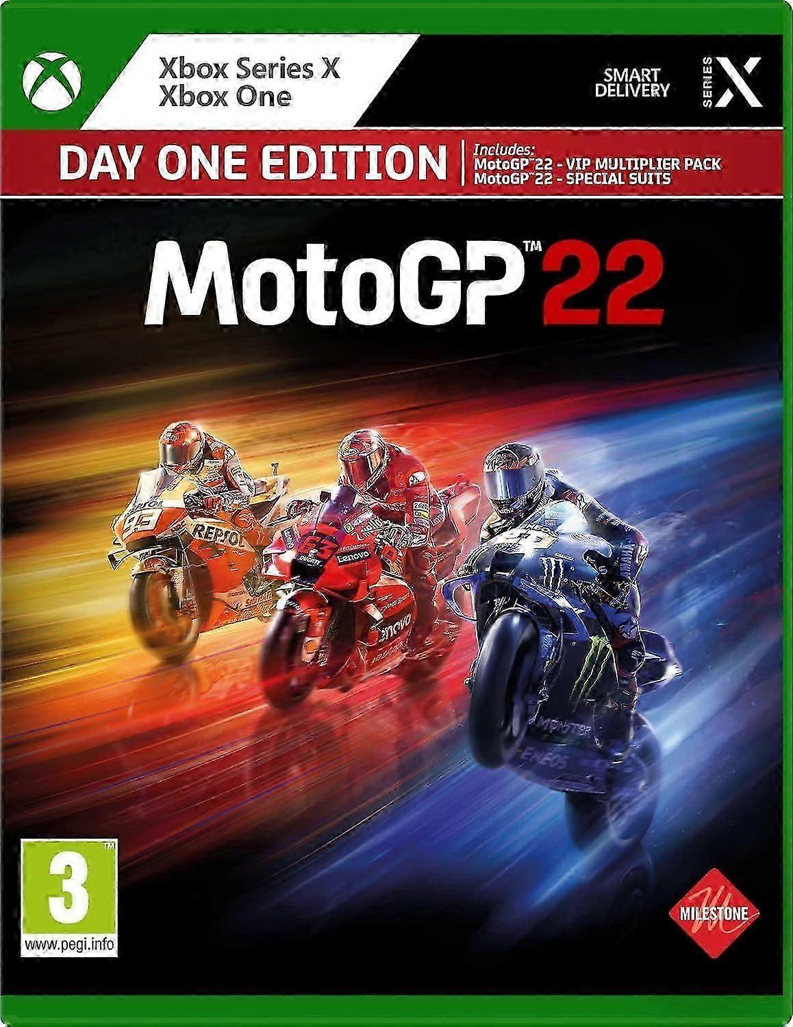 MotoGP 22 - Day One Edition Xbox X Game (Compatible with Xbox One)