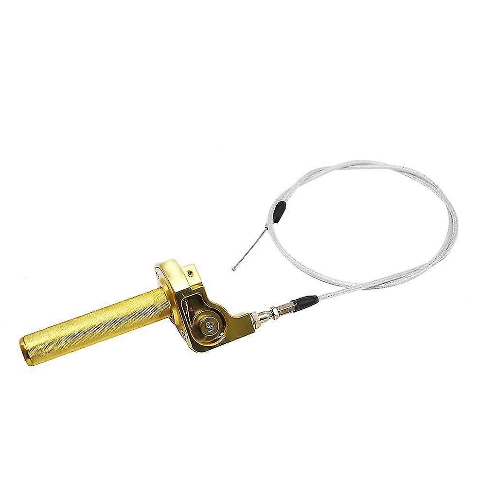 22mm Quick Turn Twist Throttle Handle Bar Grips With Wearproof Throttle Line