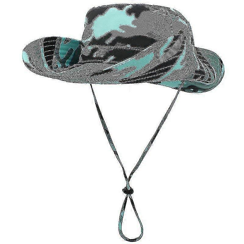 Camo Breathable Wide Brim Boonie Hat