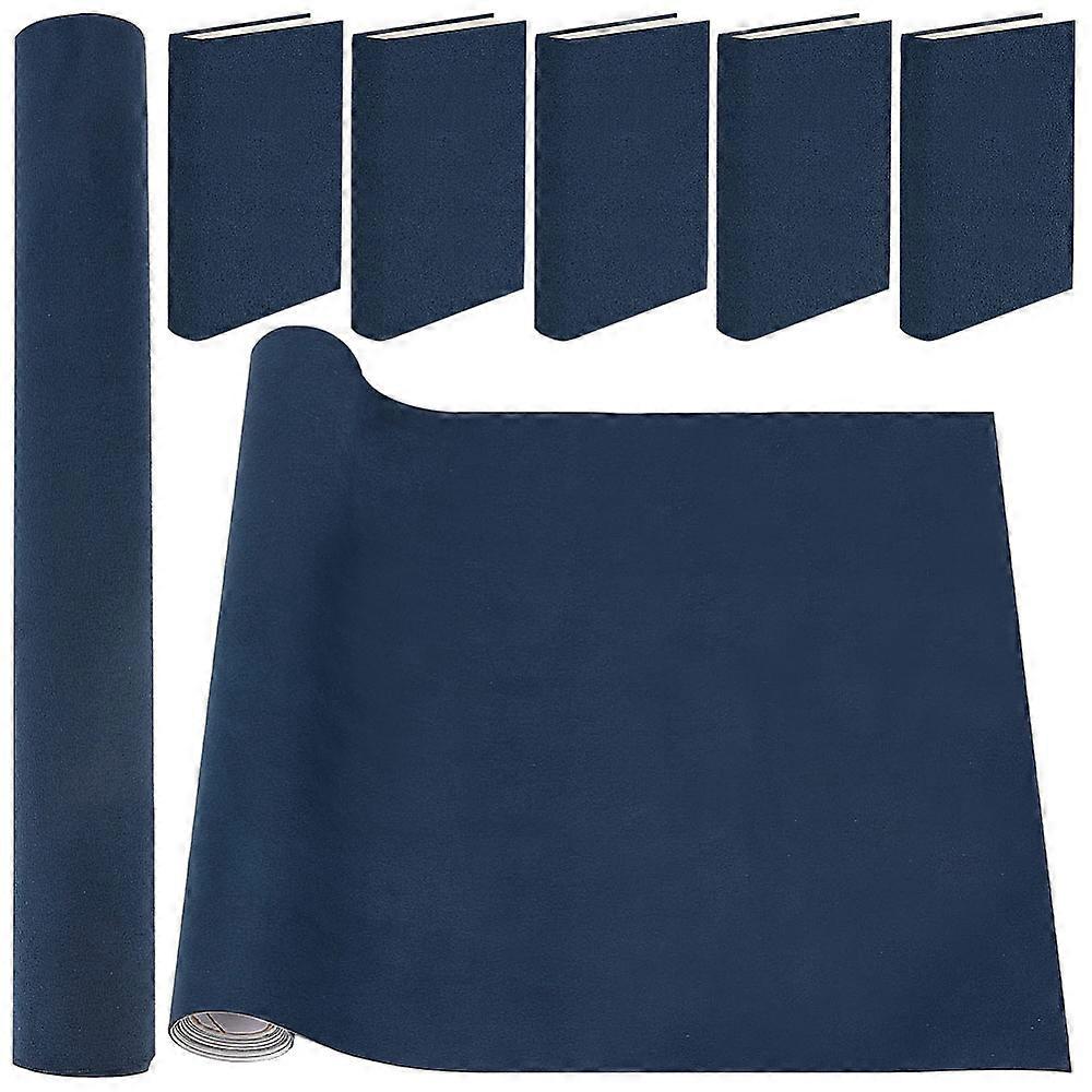Suede Fabric Book Covers Prussian Blue 1300x305x0.6mm
