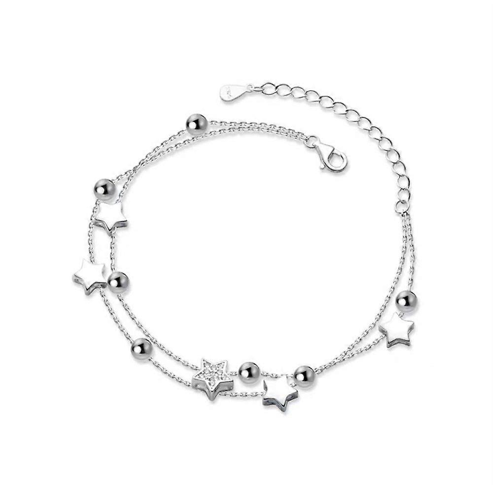 Transit beads pentagram star bracelet