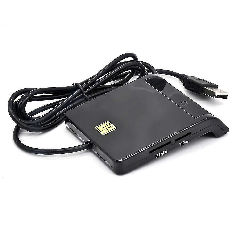 Usb Smart Card Reader Memory Id Bank Emv Electronics Dnie Dni Sim Connector Adapter Suitable For Co
