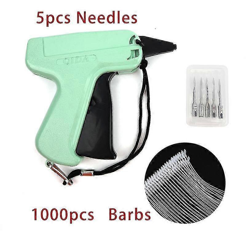 1000 Barbs + 5 Needles Clothes Garment Price Tags Gun Marking Diy Apparel Tagging Guns Sewing Craft Tools Tagging Gun Needles