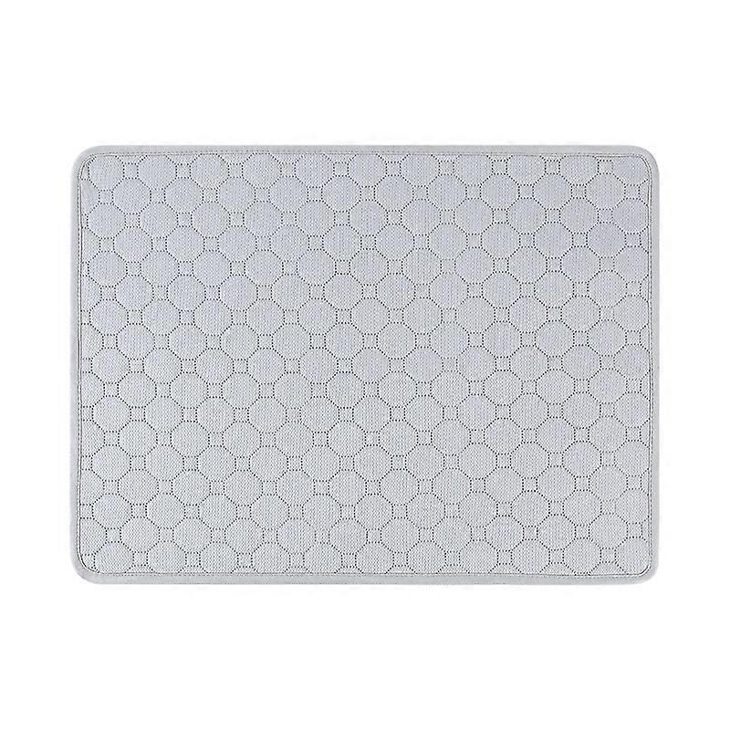 Pet diaper pad, washable and reusable, dog training absorbent diaper pad, four-layer waterproof diaper, gray