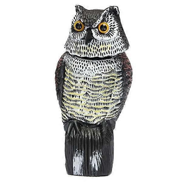 Pigeon Repeller-Owl Shape Reflective Light Up,Scarecrow Bird Repeller