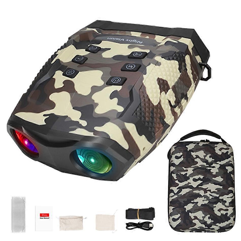 Redkid Jumelles de vision nocturne numérique infrarouge 4K 3 pouces pour le repérage Lunettes de vis