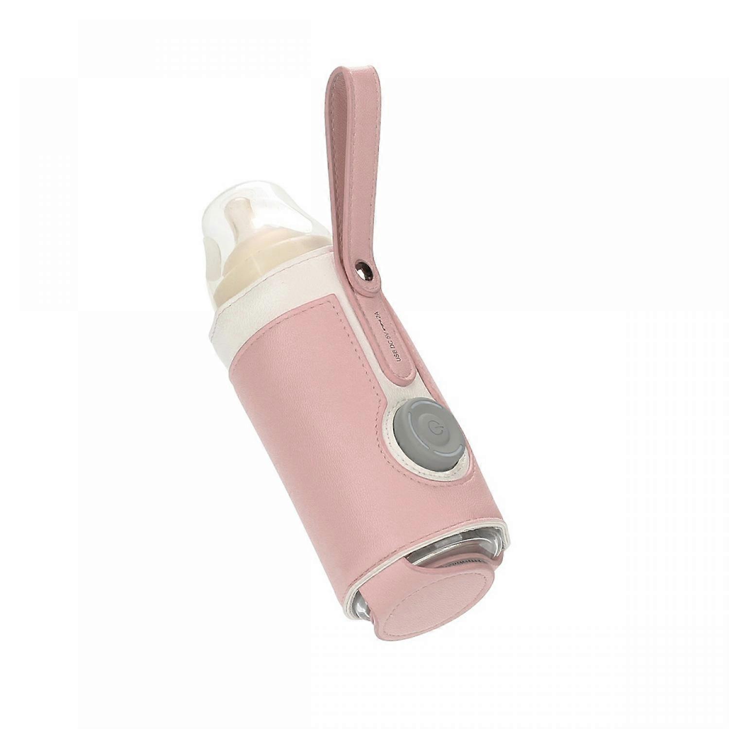 Baby bottle warmer via USB cable for mostpink