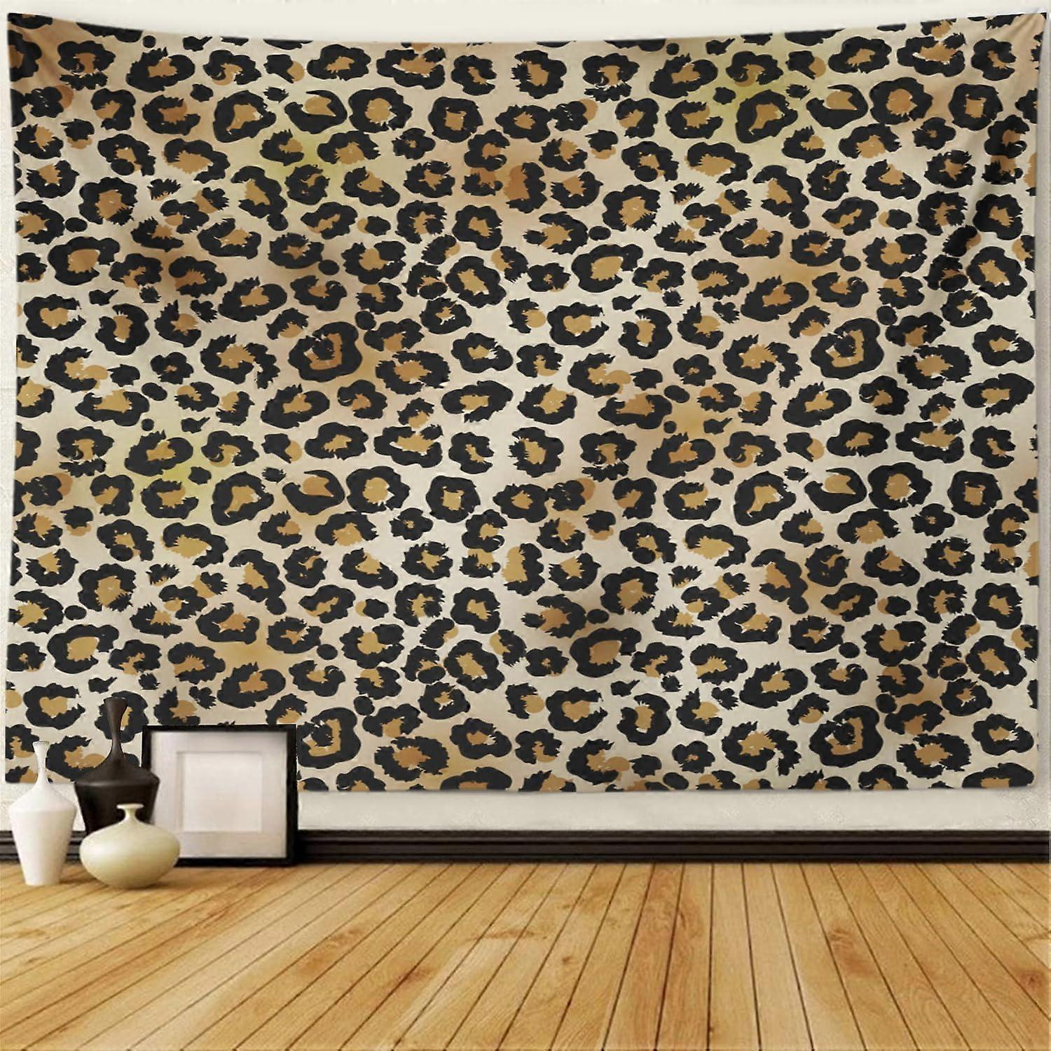 القط نمط الجدار نسيج النمر سلس الفن الفهد الجلد مجردة أفريقيا الأفريقية البيج نسيج الجدار معلق ديكور الجدار لغرفة النوم
