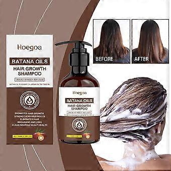 Batana Oil Shampoo, Batana Oils Shampoo For Hair Care - Moisturize, Gloss, Controls Oil, Smoothness & Split End Repair