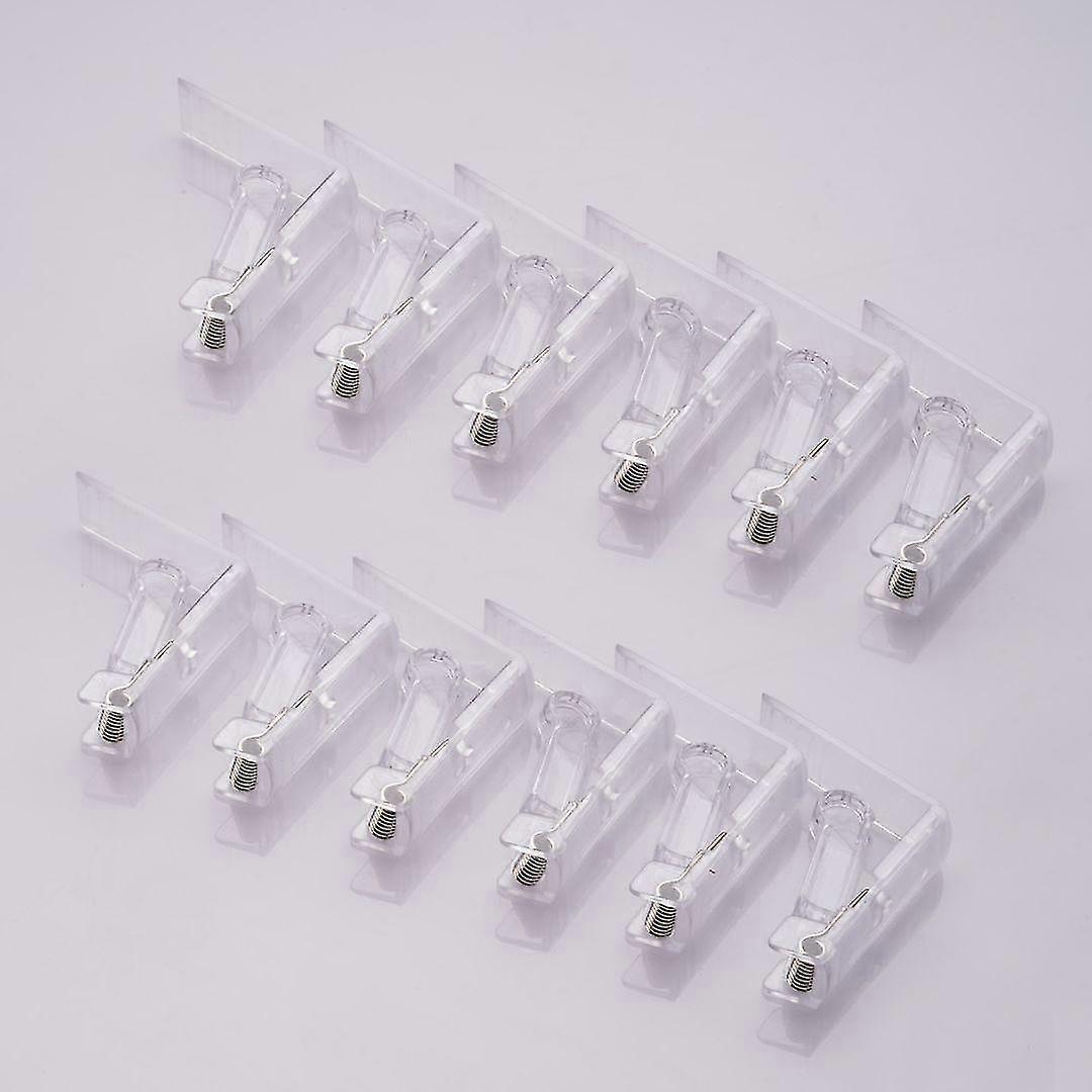 20pcs Transparent Tablecloth Clips Plastic, Tablecloth Clip Clear