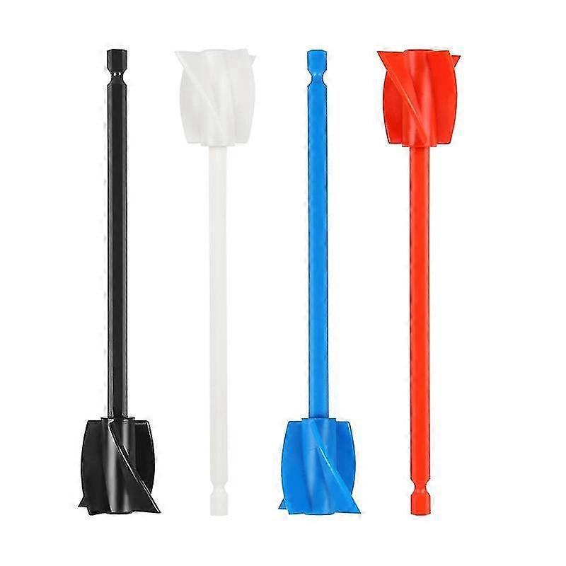 4pack Resin Mixer Paddles,epoxy Mixer Attachment For Drill, Reusable Paint Mixer,for Epoxy Resin,ce