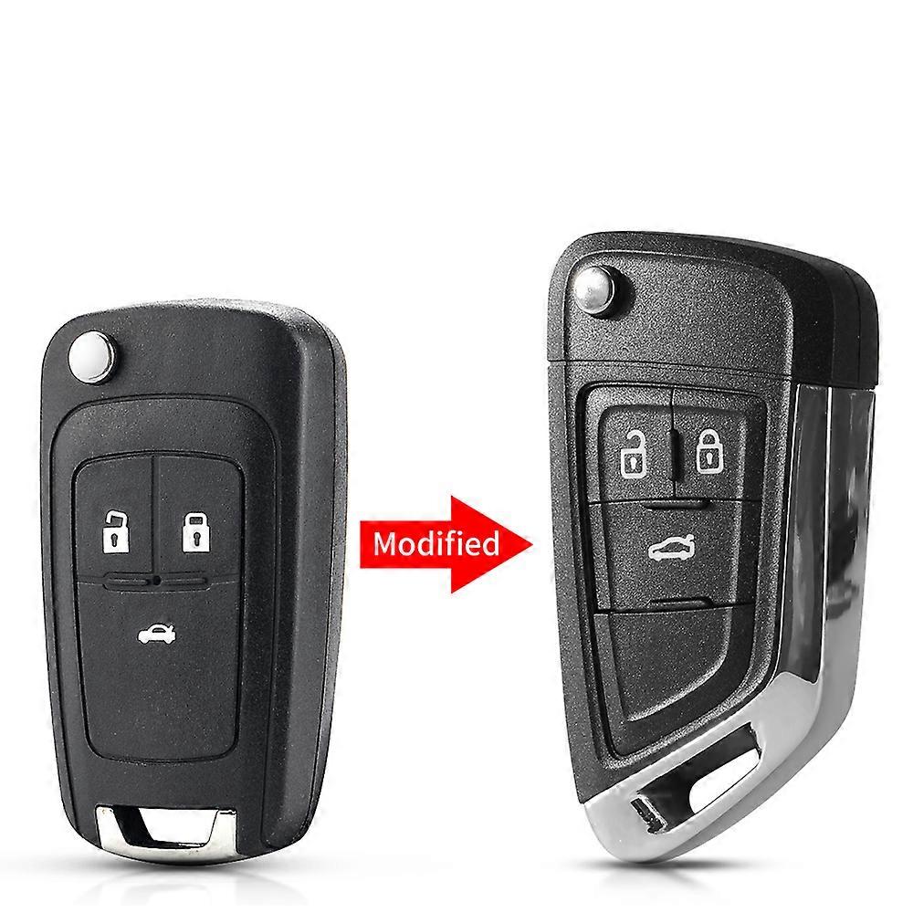 For Chevrolet Cruze Epica Lova Camaro Vauxhall Insignia Astra For Buick Modified 2/3/4/5 Button Remote Key Shell Case