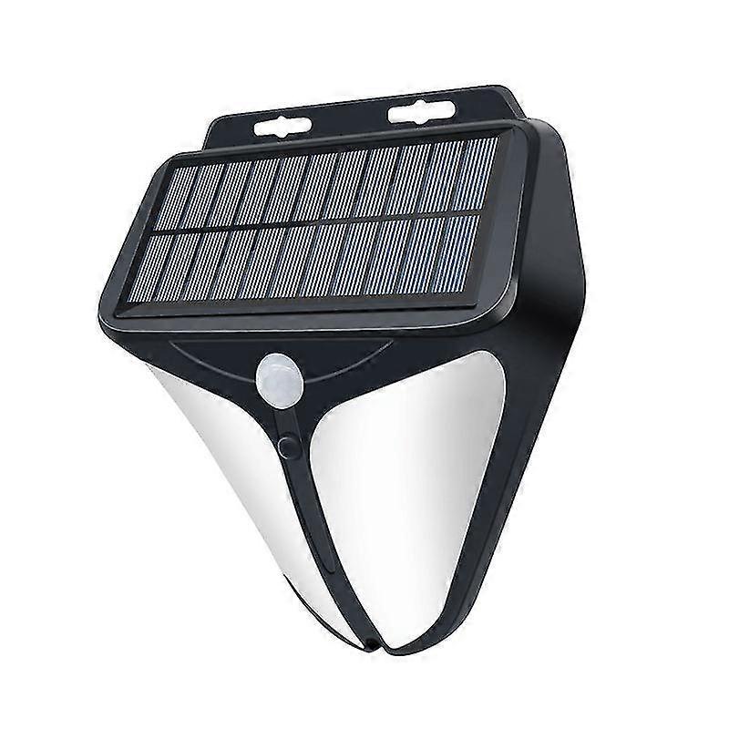 Solar Alarm Led Light Wireless Motion Sensor Garden Security Strobe Lamp Outdoor