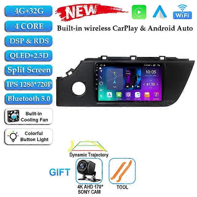 9 Inch Android 12 Autoradio Mobile for KIA RIO 4 X-Line 2020 2021 GPS Navigation Multimedia Player Audio Printer BT Dvr NO 2 DIN