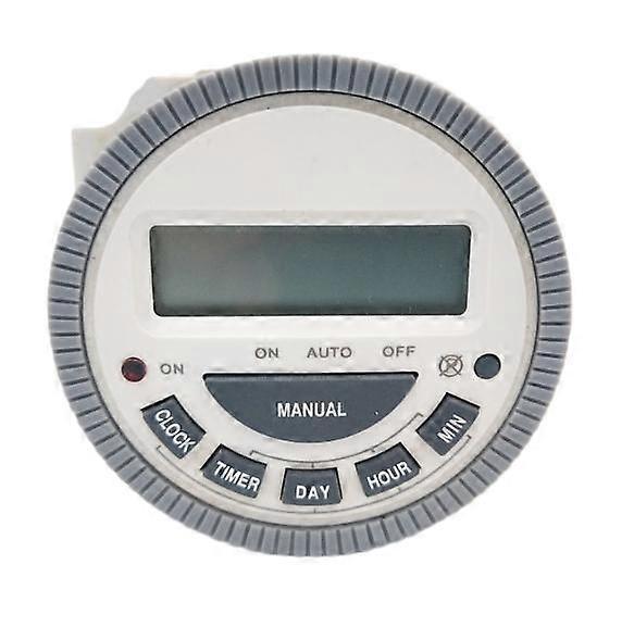 Interruttore timer programmabile Relè digitale Lcd settimanale cn304a ac 220v 5 pin