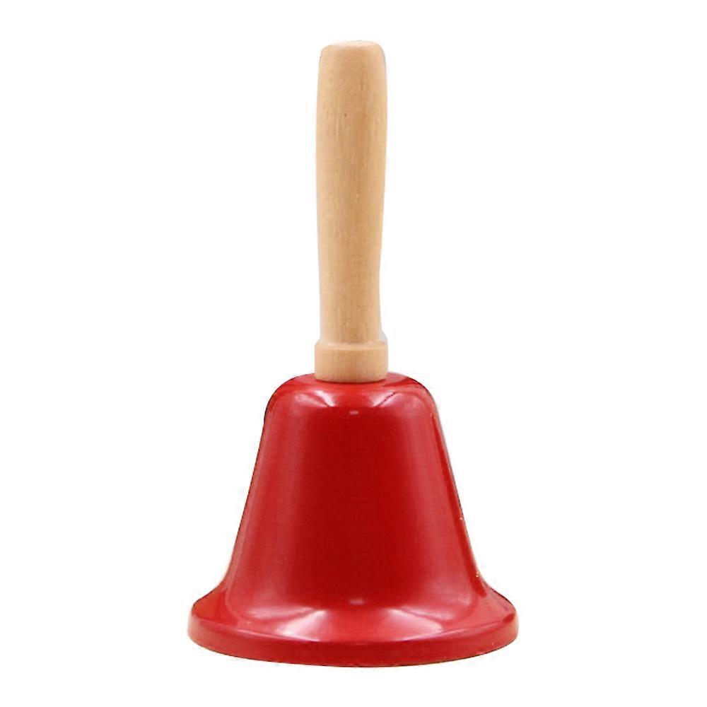 Høj Håndkald Bell med Træ Håndtag, Jul Jingle Bells