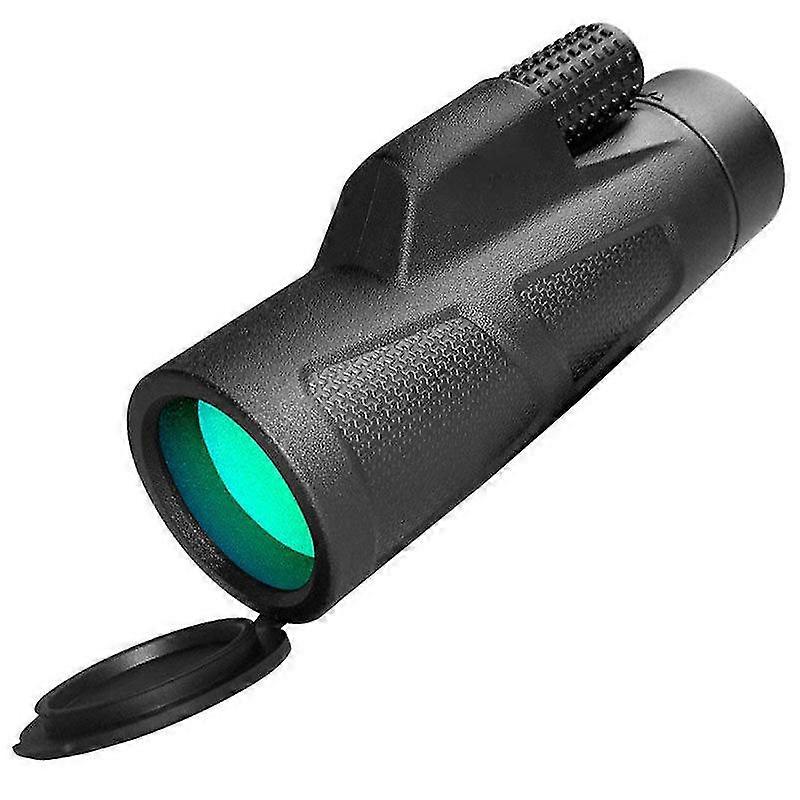10x42 High Power Telescope Scope, Compact Portable Waterproof Fogproof Shockproof-black