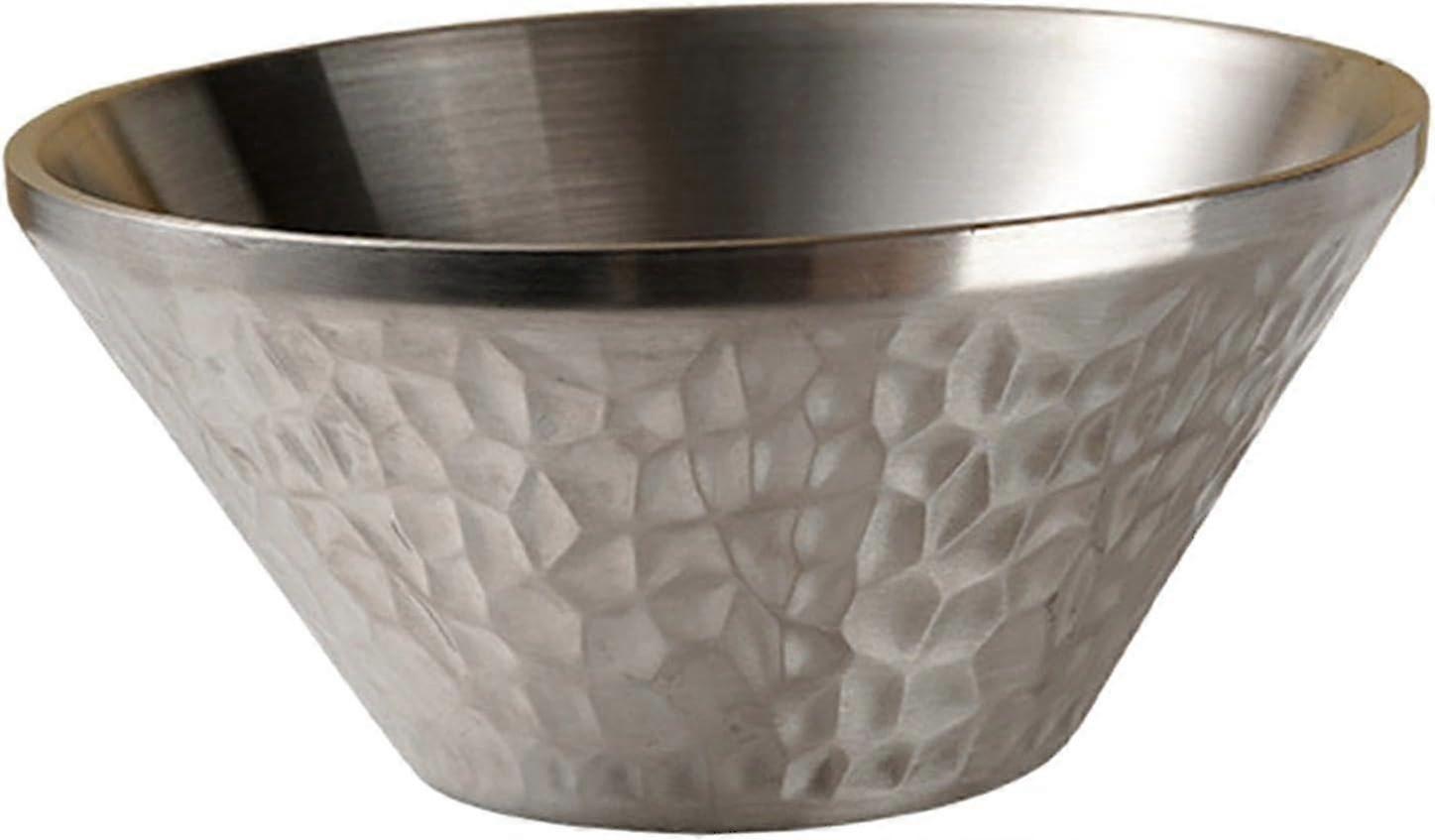 12cm Stainless Steel Mixing Bowl for Soup, Salad, Cereal - Lightweight and Durable