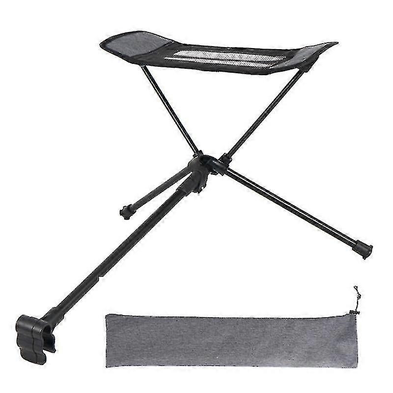 Folding Chairs Stools Retractable Footrest Portable Folding Camping Chair