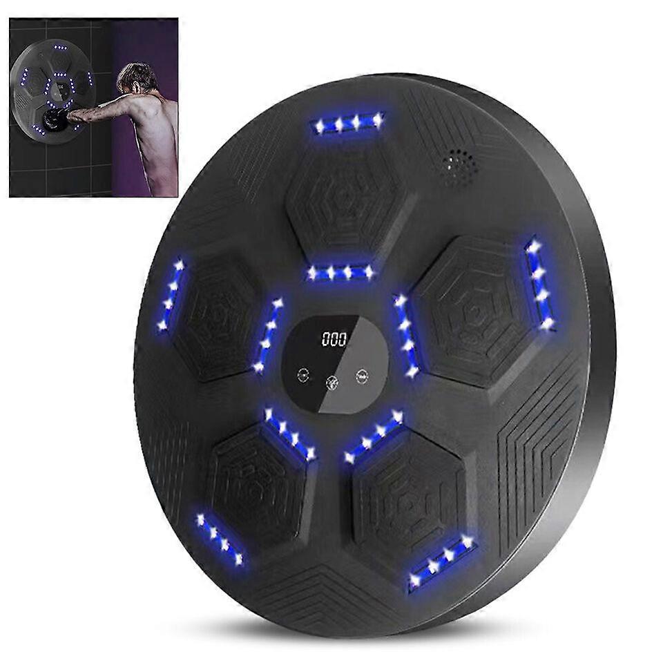 Smart Boxing Machine, Wall Mounted Punching Machine with Bluetooth Connection, Music Boxing Training Target