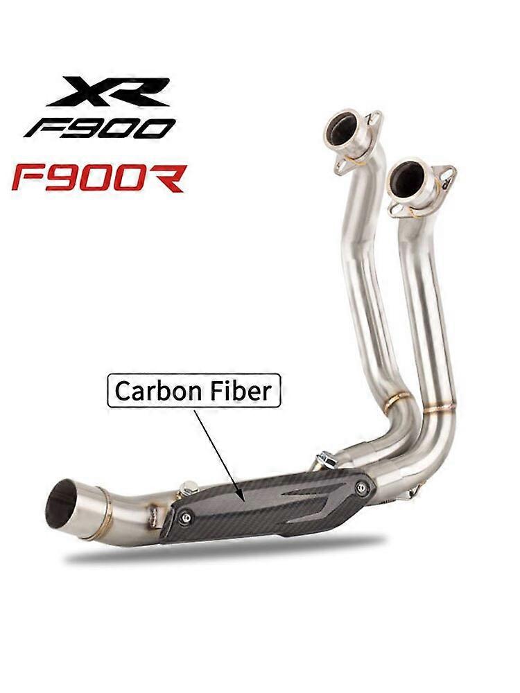 Slip On For BMW F900R F900 R F900XR F900 XR 2020 2021 Motorsykkel Eksos Escape Modify 50.8mm Mid Link Pipe