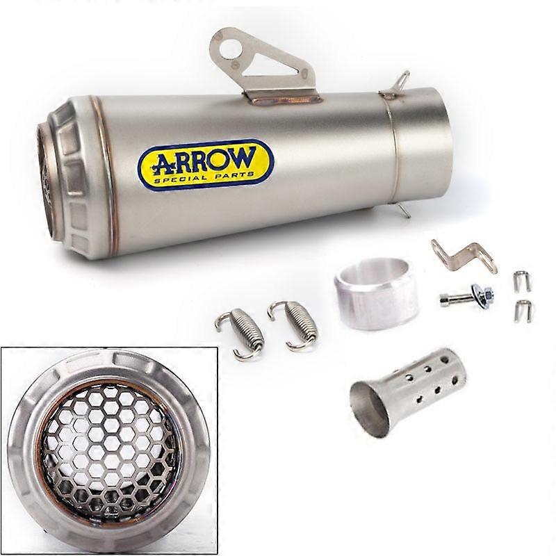 51mm 60mm Motorcykel ARROW Udstødningslyddæmper DB Killer GP Motocross Escape Lyddæmper Til Honda R1 R3 R6 CBR600RR MT07 09 S1000RR