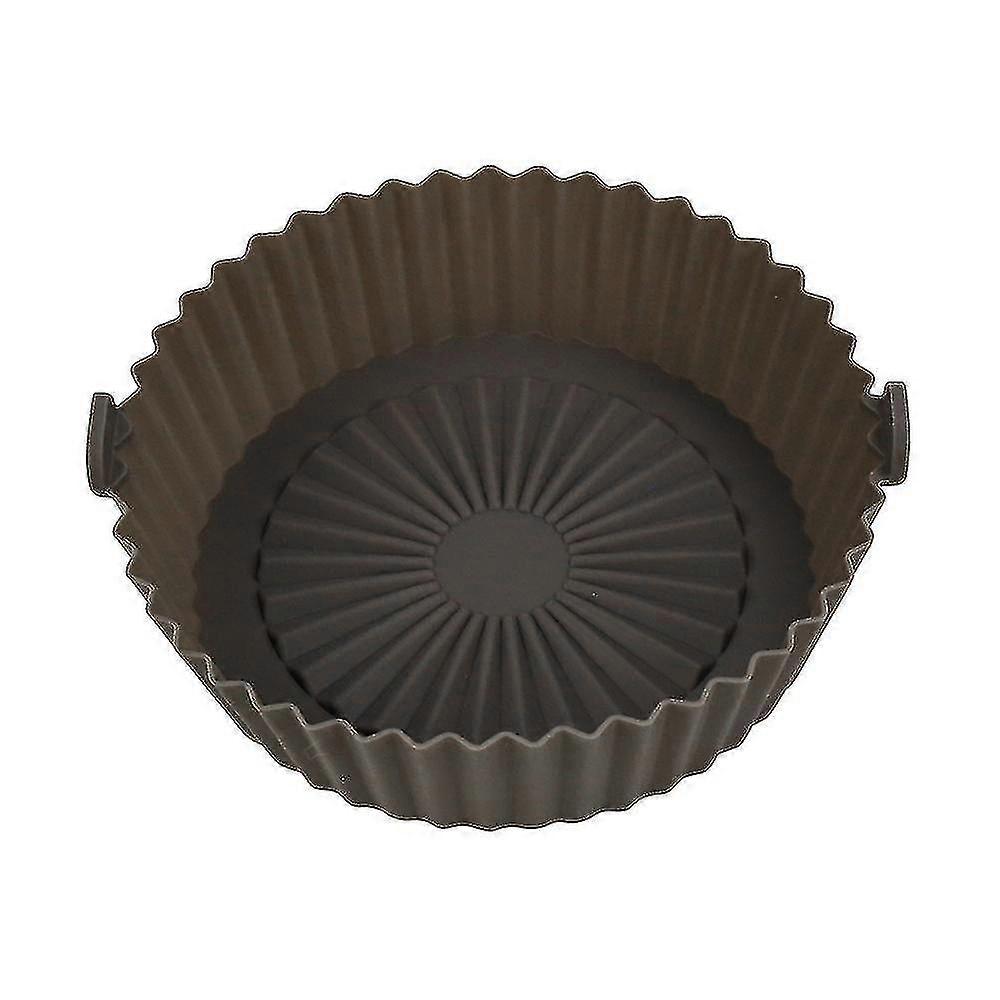 Reusable Air Fryer Silicone Pot, Heat-resistant Non-stick Baking Basket
