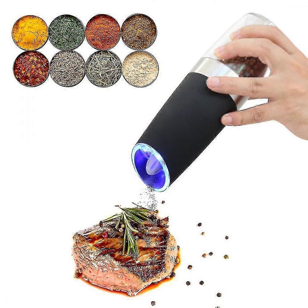 Sofirn Electric Pepper Grinder Gravity Automatic Salt Mills Spice Grinder With Led Light