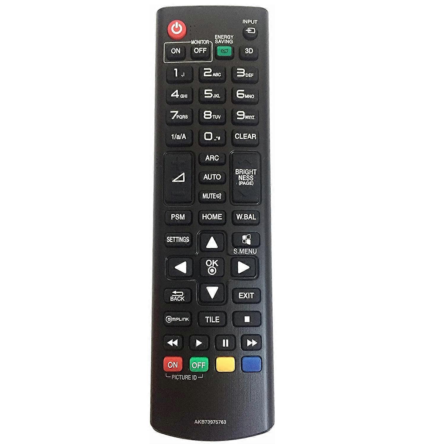 AKB73975763 Remote Control For LG LCD LED TV