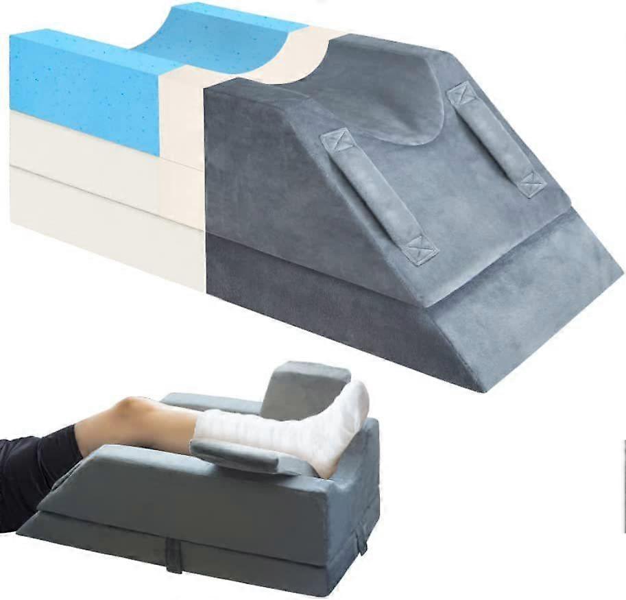 Memory Foam Leg Support and Elevation Pillow