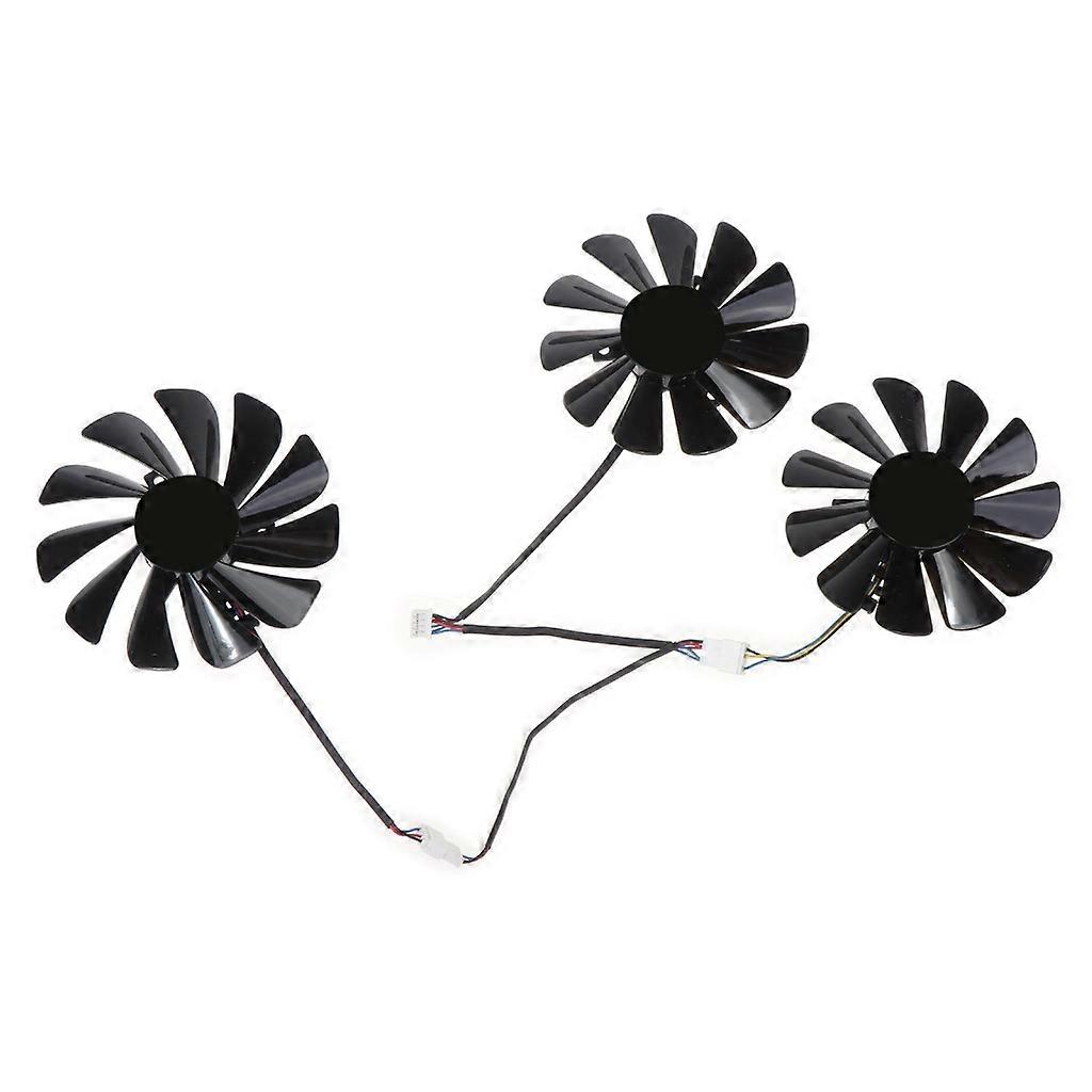 87mm/95mm for XFX Radeon VGA Fan FDC10U12S9-C Graphics Card Cooling 4Pin 12V
