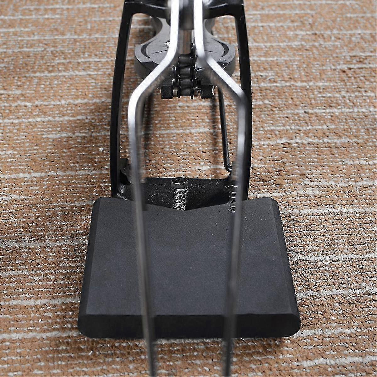 2 قطعة طبل كتلة مرحبا قبعة طبل مجموعة التبعي لدواسة مزدوجة ، حامل مرحبا ، دواسة لوحة المفاتيح ، دواسة طبل باس كهربائية